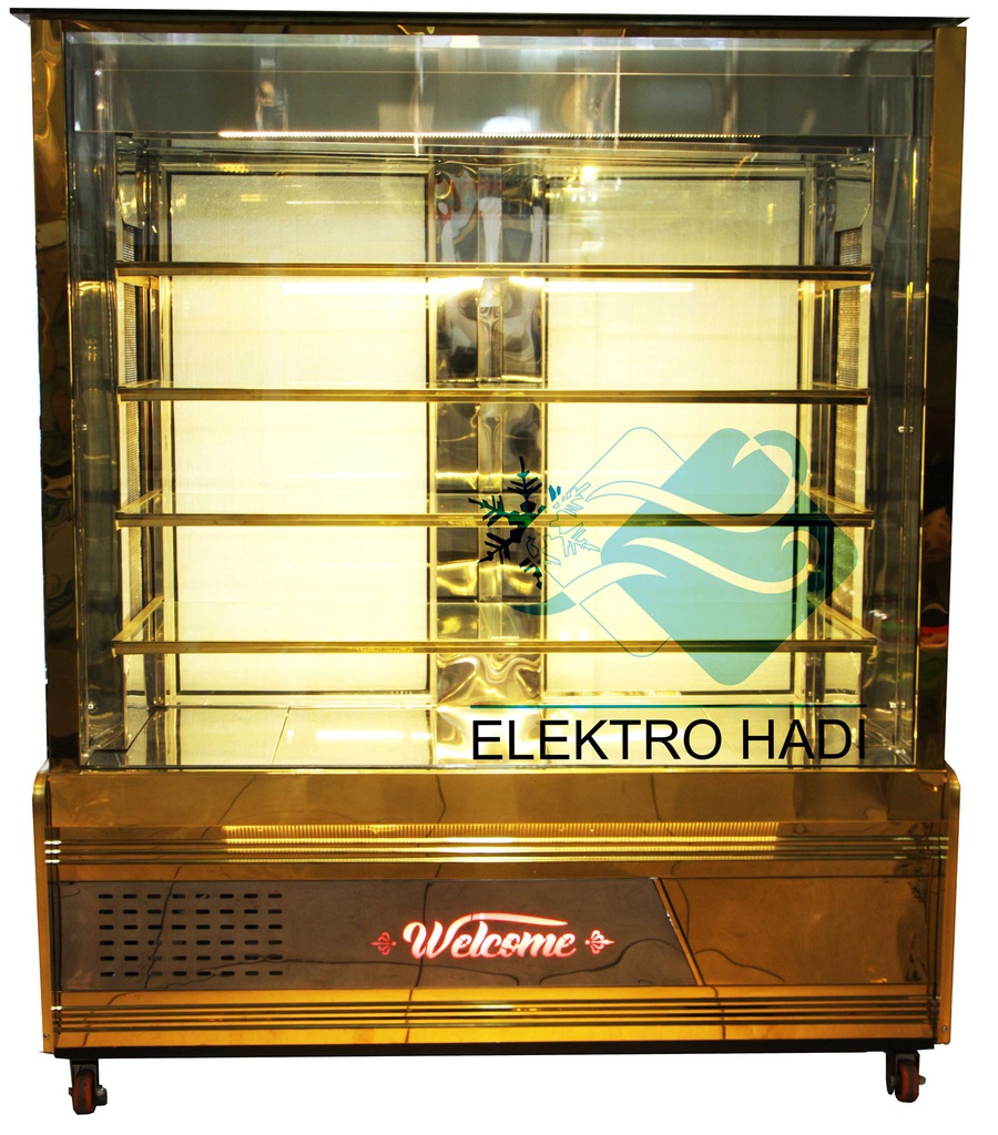 یخچال آکواریومی ایستاده الکترو هادی مدل R4L160